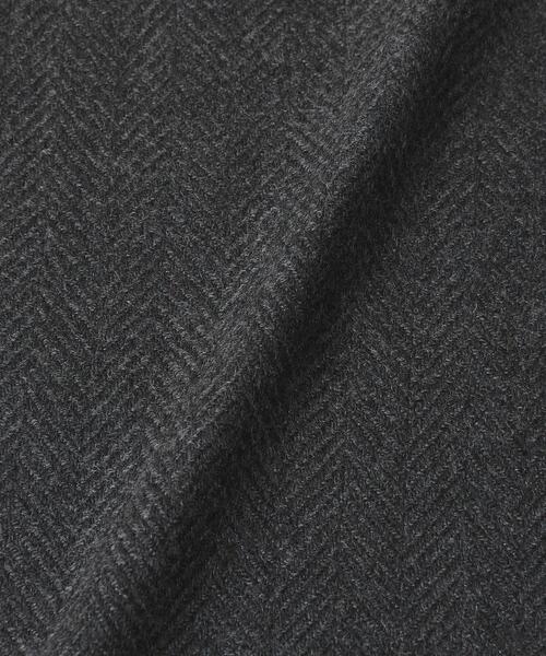 BEAUTY&YOUTH UNITED ARROWS（ビューティーアンドユースユナイテッドアローズ）の「ヘリンボーン ストール（ストール/ショール・メンズ・ダークグレー/モカ/マスタード・FREE）」の12枚目の写真