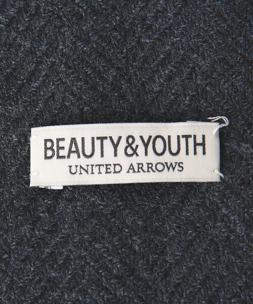 BEAUTY&YOUTH UNITED ARROWS（ビューティーアンドユースユナイテッドアローズ）の「ヘリンボーン ストール（ストール/ショール・メンズ・ダークグレー/モカ/マスタード・FREE）」の13枚目の写真