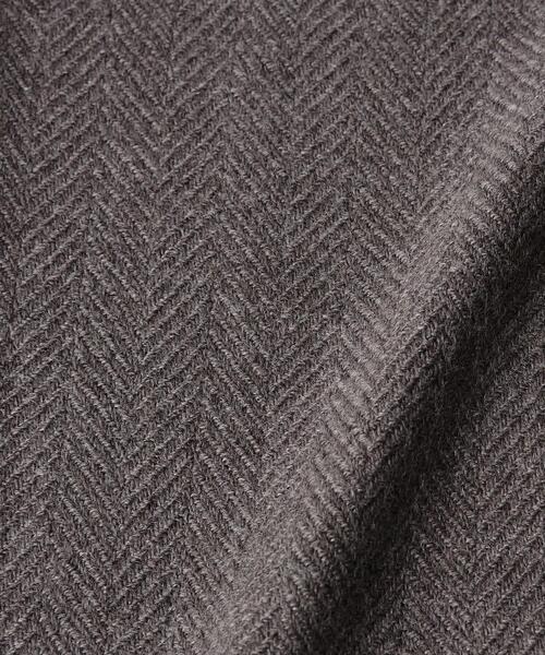 BEAUTY&YOUTH UNITED ARROWS（ビューティーアンドユースユナイテッドアローズ）の「ヘリンボーン ストール（ストール/ショール・メンズ・ダークグレー/モカ/マスタード・FREE）」の16枚目の写真