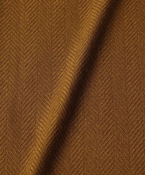 BEAUTY&YOUTH UNITED ARROWS（ビューティーアンドユースユナイテッドアローズ）の「ヘリンボーン ストール（ストール/ショール・メンズ・ダークグレー/モカ/マスタード・FREE）」の17枚目の写真