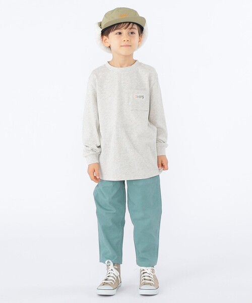 SHIPS(シップス)の「SHIPS KIDS:フライト キャップ(キャップ・キッズ・カーキ/ブラック・MEDIUM/LARGE)」の7枚目の写真