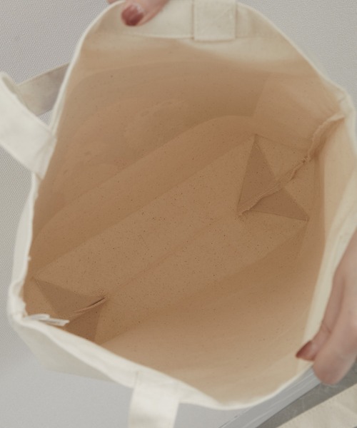 Paradise Picnic（パラダイスピクニック）の「【パペットスンスン】 トートバッグ（トートバッグ・レディース・アイボリー/ブラック・FREE）」の18枚目の写真