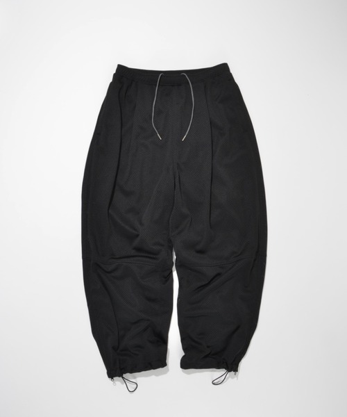 SUPERTHANKS(スーパーサンクス)の「オーバーサイズ ルーズパンツ(ユニセックス)Technical mesh over trousers(その他パンツ・メンズ・ネイビー/ホワイト/ブラック・S/M/L)」の14枚目の写真