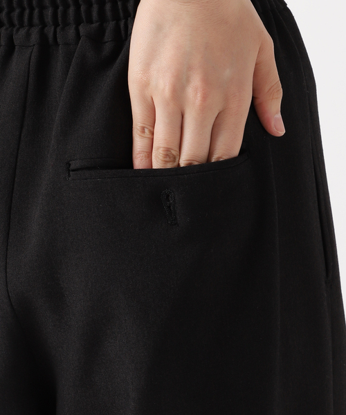 JOURNAL STANDARD（ジャーナルスタンダード）の「《追加2》ウールライクストレッチワイドパンツ（スラックス・レディース・チャコールグレー/アイボリー/ブラック/ブラウン・40/38/36/34）」の10枚目の写真