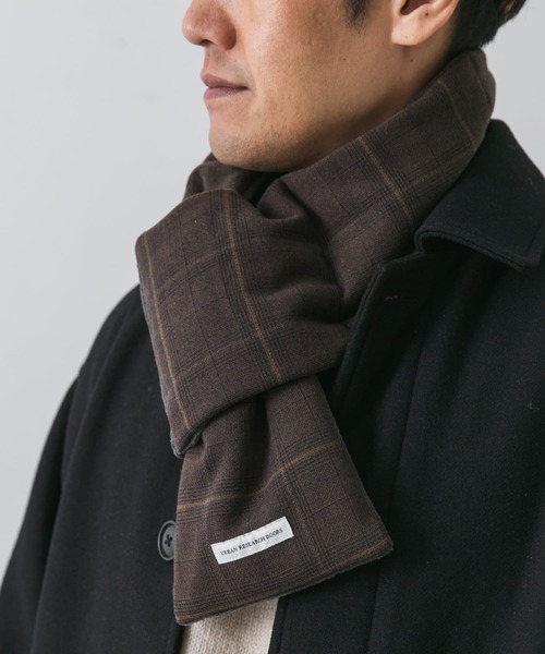 URBAN RESEARCH DOORS（アーバンリサーチドアーズ）の「ダウンマフラー（マフラー・メンズ・グリーン系その他/ブルー系その他/ブラウン系その他/グレー系その他/ネイビー・-）」の6枚目の写真