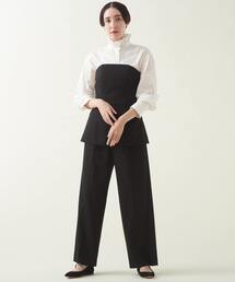martinique/W/Vi2タックパンツ［セットアップ対応可］