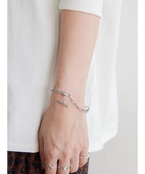 AMERICAN HOLIC（アメリカンホリック）の「ハーフチェーンブレス（ブレスレット・レディース・ゴールド/シルバー・FREE）」の3枚目の写真