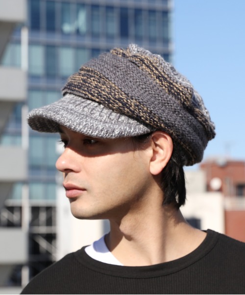 8(eight)（エイト）の「グラデーションニット帽（ニットキャップ