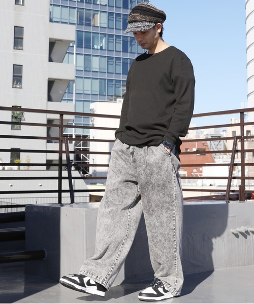 ８(eight)（エイト）の「グラデーションニット帽（ニットキャップ/ビーニー・メンズ・グレー系その他/ベージュ系その他/オリーブ系/ブラック×グレー/ネイビー系/ブラウン系その他・FREE）」の18枚目の写真