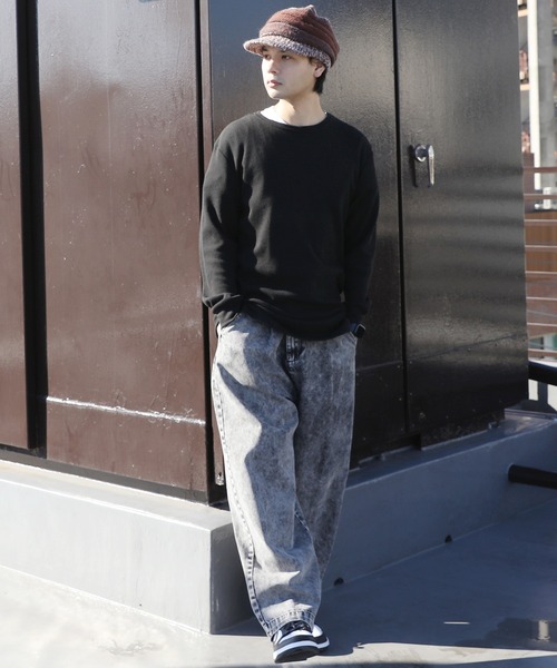 ８(eight)（エイト）の「グラデーションニット帽（ニットキャップ/ビーニー・メンズ・グレー系その他/ベージュ系その他/オリーブ系/ブラック×グレー/ネイビー系/ブラウン系その他・FREE）」の16枚目の写真