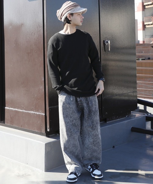 ８(eight)（エイト）の「グラデーションニット帽（ニットキャップ/ビーニー・メンズ・グレー系その他/ベージュ系その他/オリーブ系/ブラック×グレー/ネイビー系/ブラウン系その他・FREE）」の22枚目の写真