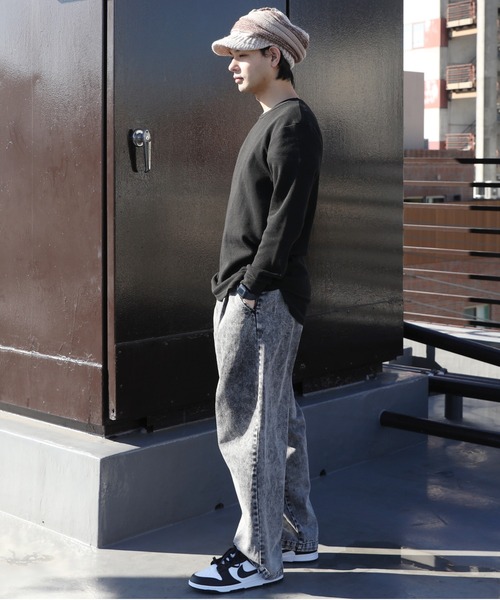 ８(eight)（エイト）の「グラデーションニット帽（ニットキャップ/ビーニー・メンズ・グレー系その他/ベージュ系その他/オリーブ系/ブラック×グレー/ネイビー系/ブラウン系その他・FREE）」の10枚目の写真