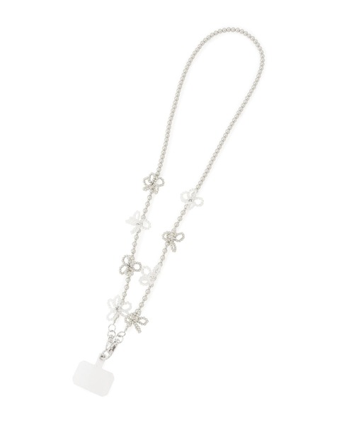 ROPE' PICNIC（ロペピクニック）の「パールフラワーショルダーストラップ（スマホグッズ・レディース・オレンジ系その他/キナリ/ライトグレー・FREE）」の15枚目の写真