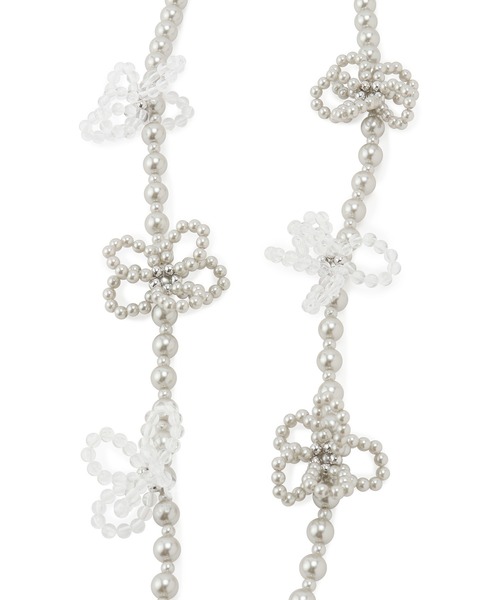 ROPE' PICNIC（ロペピクニック）の「パールフラワーショルダーストラップ（スマホグッズ・レディース・オレンジ系その他/キナリ/ライトグレー・FREE）」の6枚目の写真