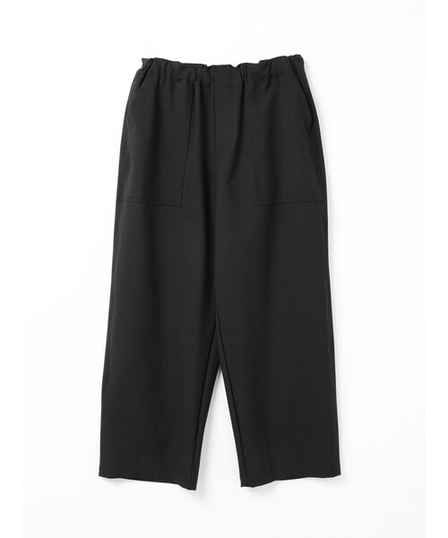 mizuiroind（ミズイロインド）の「mizuiro ind T/Rカーゴイージーパンツ（その他パンツ・レディース・ブラック/ネイビー/グレー・FREE）」の2枚目の写真