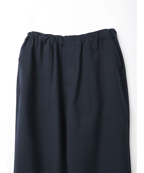 mizuiroind（ミズイロインド）の「mizuiro ind T/Rカーゴイージーパンツ（その他パンツ・レディース・ブラック/ネイビー/グレー・FREE）」の7枚目の写真