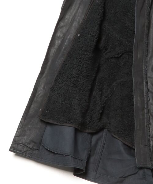 14th Addiction（フォーティーンスアディクション）の「14th Addiction/フォーティーンスアディクション/Foxy Mods（モッズコート・メンズ・ブラック・M）」の3枚目の写真