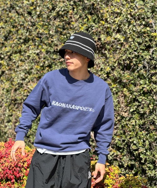 kaoyorinakami（カオヨリナカミ）の「heart logo bucket hat / ハート
