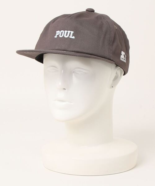 STARTER BLACK LABEL（スターターブラックレーベル）の「【 STARTER BLACK LABEL  】5パネル ミディアム フラット キャップ  / BB CAP（キャップ・メンズ・アイボリー/ブラック/ブルーグレー/ベージュ/ブラック系その他/ナチュラル/グレー/オレンジ・FREE）」の19枚目の写真