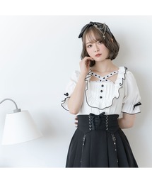 レースクロスバラメイドブラウス