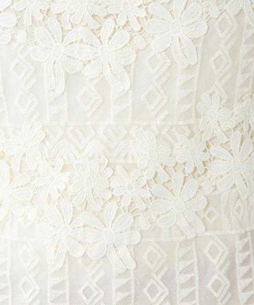 Another Edition（アナザーエディション）の「レース＆レースプルオーバー/AEFC 　LACE & LACE  PO◆（シャツ/ブラウス・レディース・オフホワイト/ベージュ・ﾌﾘ-）」の13枚目の写真