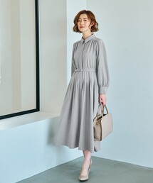 grove | 上品シルエットがすぐ叶うウエストタックシャツワンピース(ワンピース)