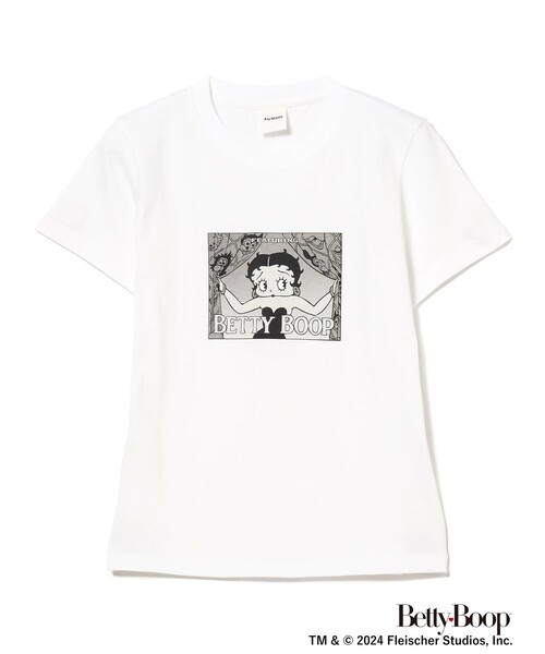 Ray BEAMS（レイビームス）の「Betty Boop(TM) × Ray BEAMS / Feat.B Tシャツ（Tシャツ/カットソー・レディース・ホワイト・ONE SIZE）」の7枚目の写真