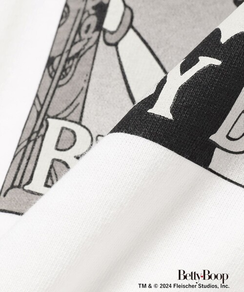 Ray BEAMS（レイビームス）の「Betty Boop(TM) × Ray BEAMS / Feat.B Tシャツ（Tシャツ/カットソー・レディース・ホワイト・ONE SIZE）」の12枚目の写真