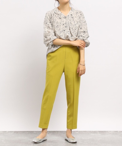 GLOBAL WORK Smile Seed Store（グローバルワーク スマイルシードストア）の「レーヨンスキッパーブラウス長袖/176128（シャツ/ブラウス・レディース・ブルー系その他/グレー系その他/ホワイト系その他/ホワイト系その他3/ホワイト系その他2/ブルー系その他7/ホワイト系その他5/ホワイト系その他7/ブラック系その他・MEDIUM/LARGE/SMALL/X-LARGE）」の12枚目の写真