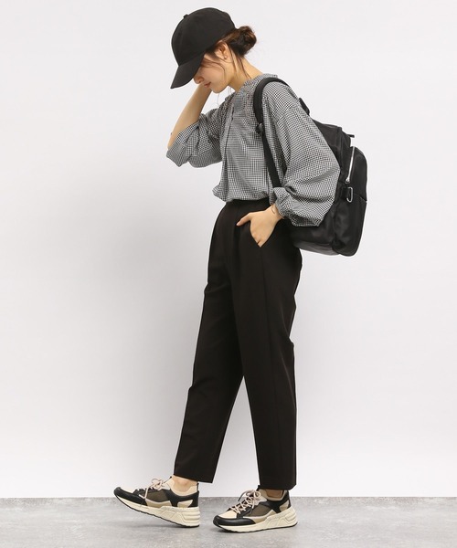 GLOBAL WORK Smile Seed Store（グローバルワーク スマイルシードストア）の「レーヨンスキッパーブラウス長袖/176128（シャツ/ブラウス・レディース・ブルー系その他/グレー系その他/ホワイト系その他/ホワイト系その他3/ホワイト系その他2/ブルー系その他7/ホワイト系その他5/ホワイト系その他7/ブラック系その他・MEDIUM/LARGE/SMALL/X-LARGE）」の18枚目の写真