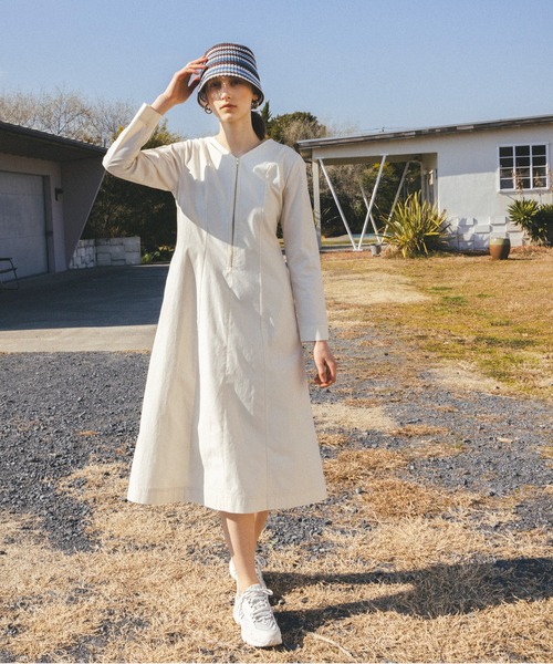 N.（N. Natural Beauty Basic）（エヌエヌナチュラルビューティーベーシック）の「◆ボーダーバケットハット（ショルダーバッグ・レディース・ブルー系その他/オレンジ系その他・ﾌﾘ-）」の10枚目の写真