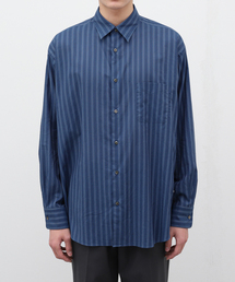 【MARKAWARE / マーカウェア】 COMFORT FIT SHIRT COTTON STRIP