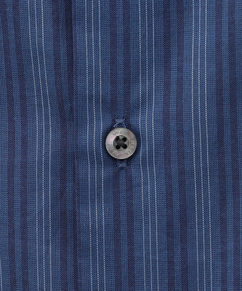 markaware（マーカウェア）の「【MARKAWARE / マーカウェア】 COMFORT FIT SHIRT COTTON STRIP（シャツ/ブラウス・メンズ・ブルー系その他・2/3）」の11枚目の写真