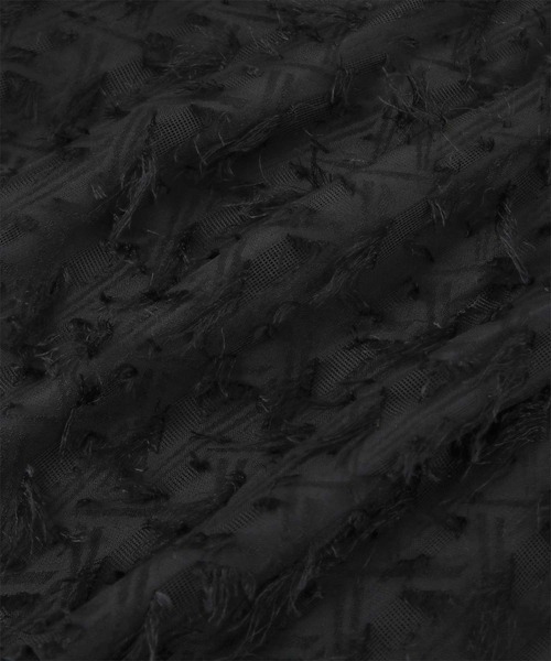 titivate（ティティベイト）の「フリンジシアージャガードキャミソールトップス（キャミソール・レディース・アイボリー/ブラック・FREE）」の8枚目の写真