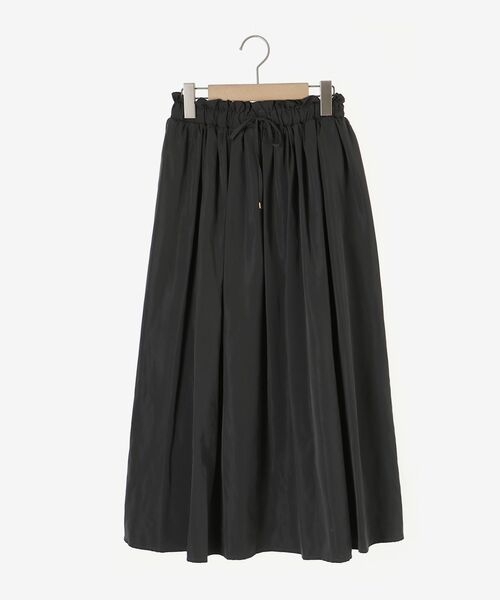 le.coeur blanc（ルクールブラン）の「タフタギャザーボリュームスカート（スカート・レディース・アイボリー/ブラック系その他/ラベンダー/ダークグレー・38）」の19枚目の写真