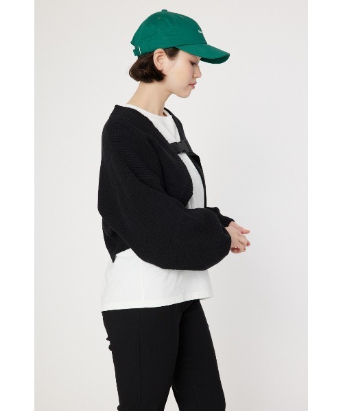 RODEO CROWNS WIDE BOWL（ロデオクラウンズワイドボウル）の「ボレロニット（カーディガン/ボレロ・レディース・グレー×ホワイト/ブルー/ブラック・FREE）」の21枚目の写真