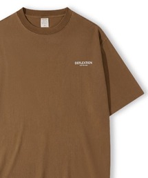 FLEX（フレックス）の「【DEFLEXTION / ディフレクション】Pigment wash logoTee / ピグメントウォッシュ ロゴTシャツ（Tシャツ/カットソー）」