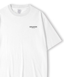 【DEFLEXTION / ディフレクション】Pigment wash logoTee / ピグメントウォッシュ ロゴTシャツ