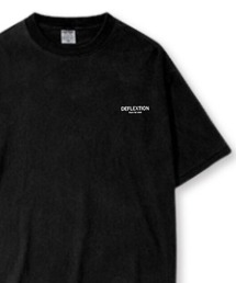 FLEX（フレックス）の「【DEFLEXTION / ディフレクション】Pigment wash logoTee / ピグメントウォッシュ ロゴTシャツ（Tシャツ/カットソー）」