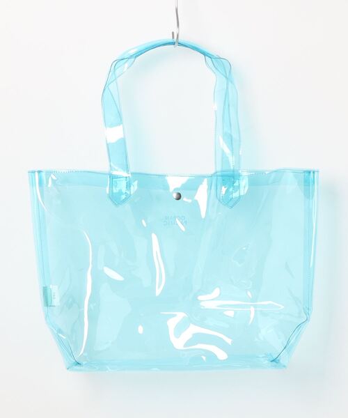 Ocean Pacific(オーシャンパシフィック)の「【OP/オーピー】レディースビニールトートバッグ(トートバッグ・レディース・イエロー/ブルー/グリーン・FREE)」の4枚目の写真