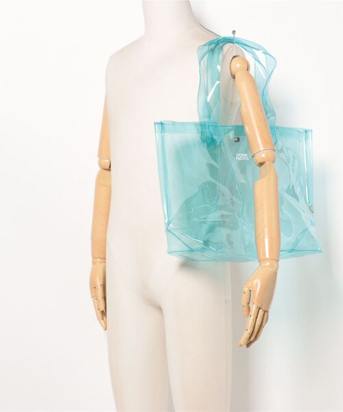 Ocean Pacific(オーシャンパシフィック)の「【OP/オーピー】レディースビニールトートバッグ(トートバッグ・レディース・イエロー/ブルー/グリーン・FREE)」の7枚目の写真