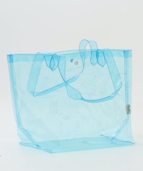 Ocean Pacific(オーシャンパシフィック)の「【OP/オーピー】レディースビニールトートバッグ(トートバッグ・レディース・イエロー/ブルー/グリーン・FREE)」の3枚目の写真