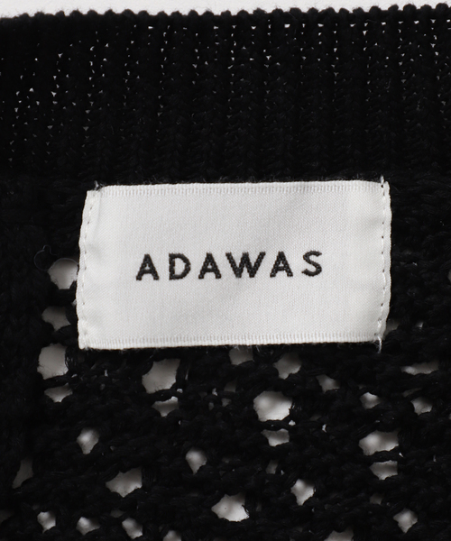 ADAWAS（アダワズ）の「【ADAWAS/アダワス】 ADWS-308-15/CROCHET KNIT LAYERED：ワンピース（ワンピース・レディース・ブラック/アイボリー・FREE）」の17枚目の写真