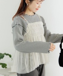 flower | エアリーチュールビスチェ(キャミソール)