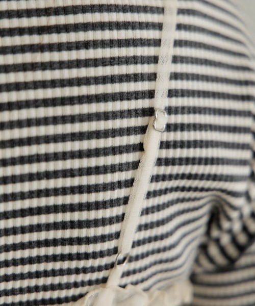 flower（フラワー）の「エアリーチュールビスチェ（キャミソール・レディース・ホワイト/アイボリー・FREE）」の10枚目の写真