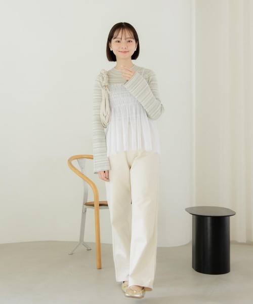 flower（フラワー）の「エアリーチュールビスチェ（キャミソール