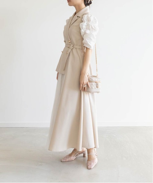 RANDA(ランダ)の「レース×スパンコール バックストラップパンプス(パンプス・レディース・アイボリー/ピンク/ミント・S/M/L/LL)」の11枚目の写真