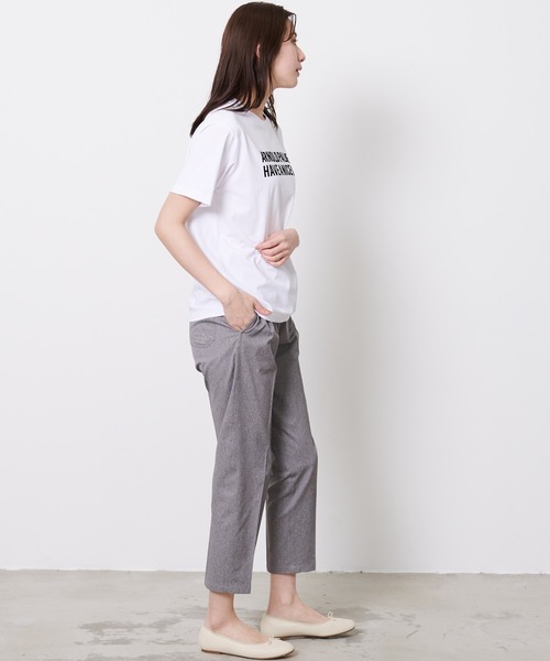 Arnold Palmer（アーノルドパーマー）の「フロッキーロゴ シェア 半袖 Ｔシャツ（Tシャツ/カットソー・レディース・ホワイト/テラコッタ/ブラック・L/M/S/XS/LL）」の13枚目の写真