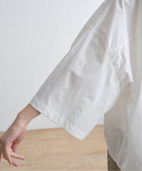 LBC（エルビーシー）の「タイプライター半袖BOXシャツ（シャツ/ブラウス・レディース・ホワイト/イエロー/ブルー・M）」の17枚目の写真