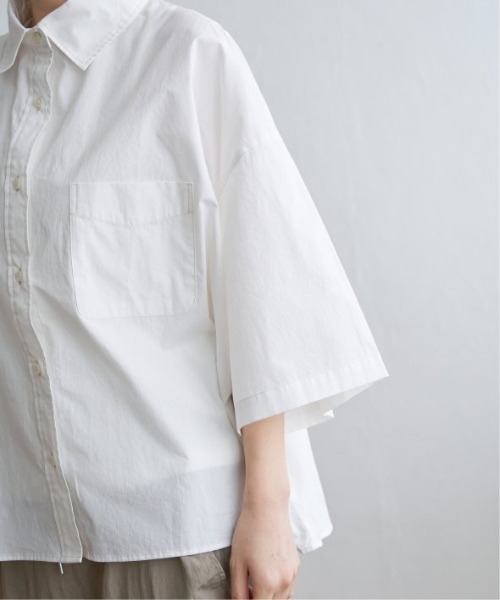 LBC（エルビーシー）の「タイプライター半袖BOXシャツ（シャツ/ブラウス・レディース・ホワイト/イエロー/ブルー・M）」の19枚目の写真